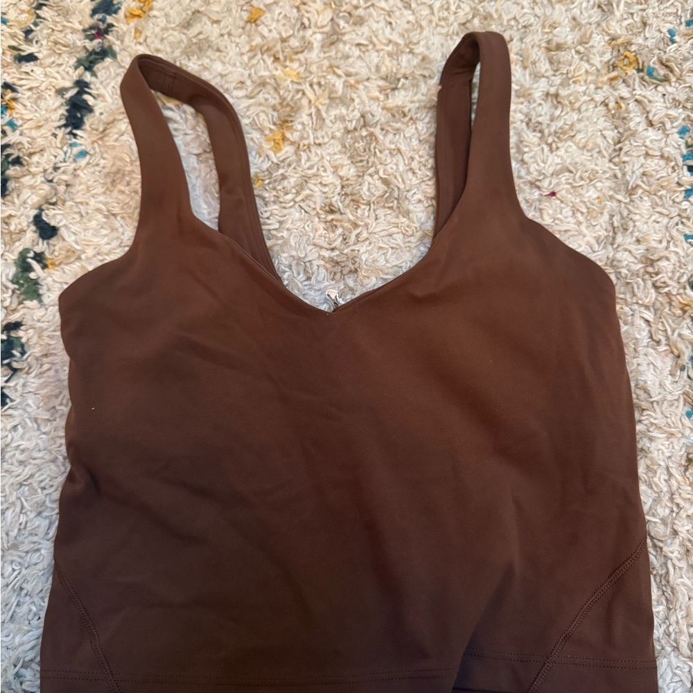 lululemon athletica Brown Sports Bra